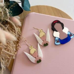 Pack Pendientes + Broche